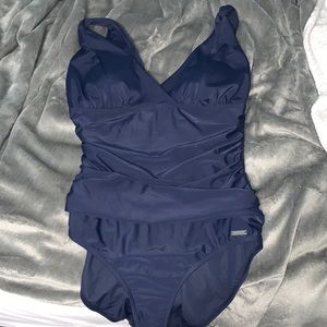 Lascana Ruffled One Piece Swimsuit